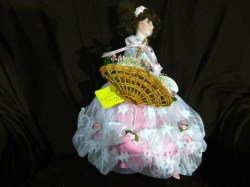 rose flower maiden side
